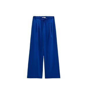 ZARA WIDE PANT Blue SIZE S | 1014/337/407